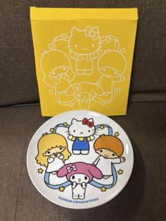 サンリオキャラクターズ 絵皿 ローソン40周年記念のサムネイル