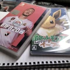 「最終値下げ」ポケットモンスター Let's Go! イーブイ＆FIFA20のサムネイル