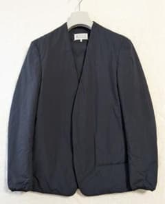 中綿 マルジェラ ノーカラージャケット パデッド ジャケット Margielaのサムネイル