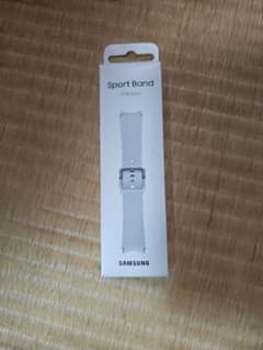 Samsung純正GalaxyWatch sportBandS/Mシルバー未開封のサムネイル