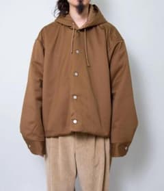19AW HED MAYNER フーデッドブルゾン S 中綿 コート
