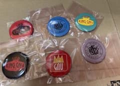 KING GNU 缶バッジセット会場限定ガチャガチャのサムネイル
