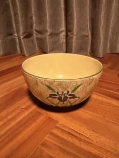 【最高級京焼】清水焼 陶あん窯 色絵 菖蒲（アヤメ）大鉢 菓子鉢 伝統工芸 最高級京焼】清水焼 陶あん窯 色絵 菖蒲（アヤメ）大鉢 菓子鉢 伝統