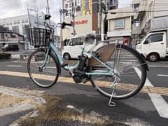 中古ブリヂストン電動アシスト自転車 8.7Ah 大阪 002番 - メルカリ