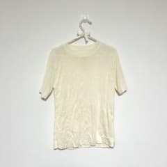 半袖 ニット カットソー ホワイト シンプル