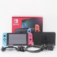 Nintendo Switch 本体 赤/青 Joy-Con ACアダプター付き Nintendo Switch 本体 青/赤 Joy-Con ソフト3本付き - メルカリ