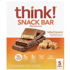 think! プロテインバー 塩キャラメル味 5本のサムネイル