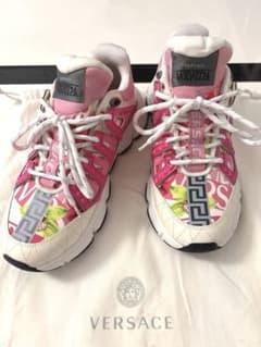 VERSACE TRIGRECA スニーカー ピンクのサムネイル