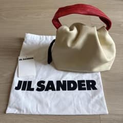 JIL SANDER レザー ハンドバッグ サイドチャック - メルカリ