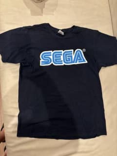 「セガSEGAロゴ」プレーンTシャツ ネイビー