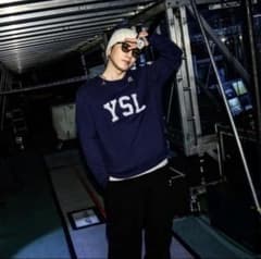 Thumbnail of H SAINT LURENT YSL スウェットシャツ M ネイビー