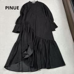 PINUE ピヌエ アシメヘムシャツワンピース デニム Mサイズ 田久保夏鈴