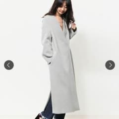 ichitan様専用！今期⚫︎新品⚫︎タグ付き ノーカラーコート⚫︎アメラグのサムネイル