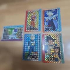 ドラゴンボール PPカード 5枚セットのサムネイル