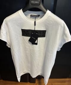 新品未使用タグ付きDOLCE & GABBANA ドルガバTシャツ44 ホワイト 