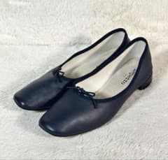 6月12日まで！！repetto レペット　ネイビー バレエシューズのサムネイル
