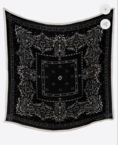 新品！完売品◎別注 マニプリ IENA メドウバンダナ ストール 黒
