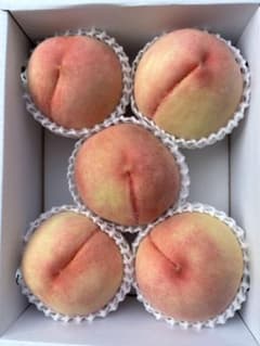 訳あり桃 (川中島白桃) 2kg箱 家庭用 k07のサムネイル