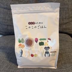 【新品未開封】シニアのためのこのこのごはん　1kgのサムネイル