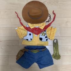 ビルドアベア　ディズニー　トイストーリー　ウッディ　コスチューム　お洋服のサムネイル