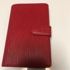 美品　赤　エピ　財布のサムネイル