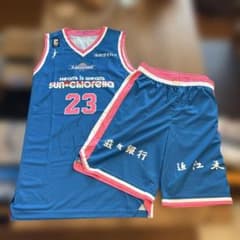 Bリーグ　滋賀レイクスターズ　チャールズ・ローズ選手　実使用ユニフォーム　上下 Bリーグ 滋賀レイクスターズ チャールズ・ローズ選手 実使用