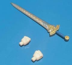 Fate　ねんどろいどどーる アーサー　ホワイトローズ　エクスカリバー　持ち手