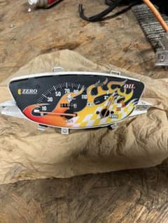 HONDA　AF34/35 ライブディオ　ZERØ　130km　スピードメーターのサムネイル
