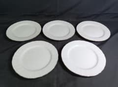 Noritake Contemporary プレート 5枚セット 金彩