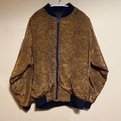 MA-1 ヒョウ柄ブルゾン ジャケットのサムネイル