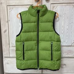 GAP KIDS ダウンベスト グリーン Mサイズのサムネイル