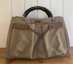 美品】GUCCI グッチ バンブー トムフォード期 レザー ハンドバッグ