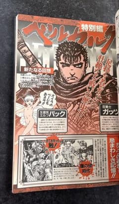 ●ヤングアニマル 1998年 15号 ●巻頭カラー···ベルセルク 第124話 ○ヤングアニマル 1998年 15号 ○巻頭カラー···ベルセルク 第124話