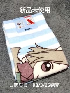 1915 신품 미사용 시마무라 나츠메 친구장 페이스 타올 중급 아이 여우 2 장 세트