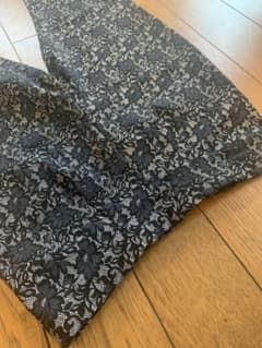 パンツ ストレッチ 花柄 ブラック ヨガのサムネイル