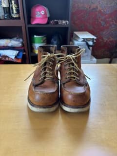 Red Wing ワークブーツ モックトゥ ブラウンのサムネイル