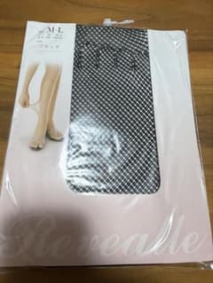 Revealle 網タイツ ブラック M-L 5本指のサムネイル
