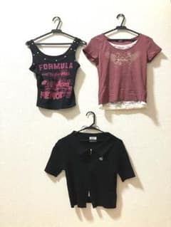 m*a様 9/20に破棄予定　Y2K SPINNSトップス 3点セット まとめ売のサムネイル
