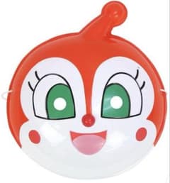 新品未使用　どきんちゃん　お面のサムネイル