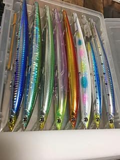 DUEL ハードコアミノー 210S×6本 210F×2本 計8本セットのサムネイル