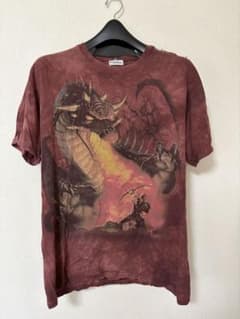 激レア！！　ドラゴン プリント Tシャツ ヴィンテージ風のサムネイル
