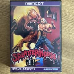 レトロ　スプラッターハウス　B1サイズ ポスター　新品未開封品 レトロ スプラッターハウス B1サイズ ポスター 新品未開封品 レトロ