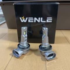 WENLE LEDライト H8/H9/H11/H16 DC12V ホワのサムネイル