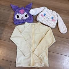スイミング用品 タオルキャップ サンリオ クロミ シナモン ラッシュガードのサムネイル