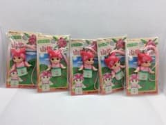 キューピー大人気 地域限定 山桃キューピー ストラップ 5点まとめて
