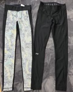 UNDER ARMOUR レディースコンプレッションタイツ 2枚セット LGのサムネイル