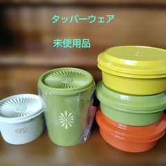 未使用のタッパーウェア 5品 - メルカリ
