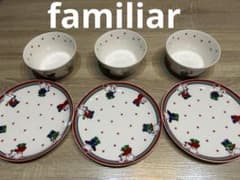 familiar ファミリア プレート 皿、ボウル　6点 familiar ファミリア プレート 皿、ボウル 6点 - メルカリ