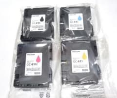 RICOH リコー 純正 インク SGカートリッジ Mサイズ GC41 4色 - メルカリ