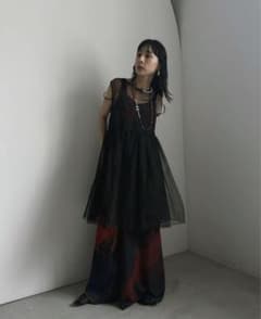 【新品未使用】AMERI 3WAY MARGOT GEL ART DRESSのサムネイル